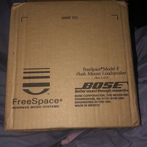 Bose flush model 8 flush mount loudspeaker